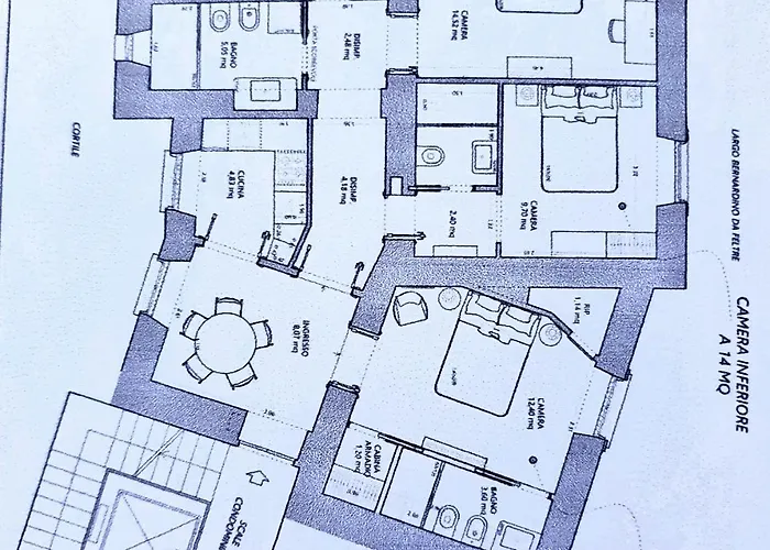 Apartment Trastevere - Luxury & Privacy With 4 Bedrooms And 4 Ensuite Bathrooms